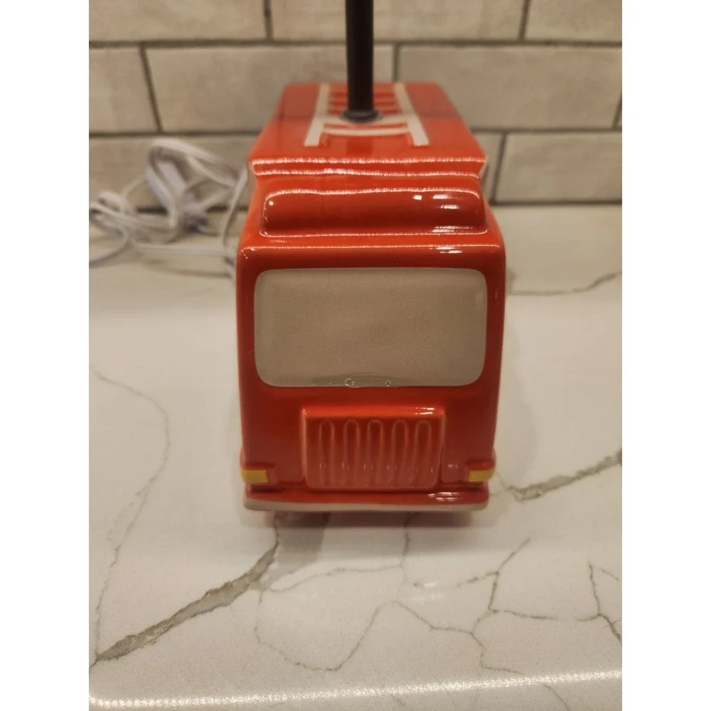 Target Discontinued‎ Children's Fire Truck Lamp With Dalmation Dog-WORKS